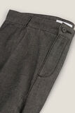 Pantalon relax en twill bi-ton