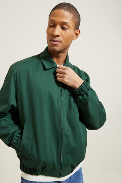 Blouson urbain col chemise