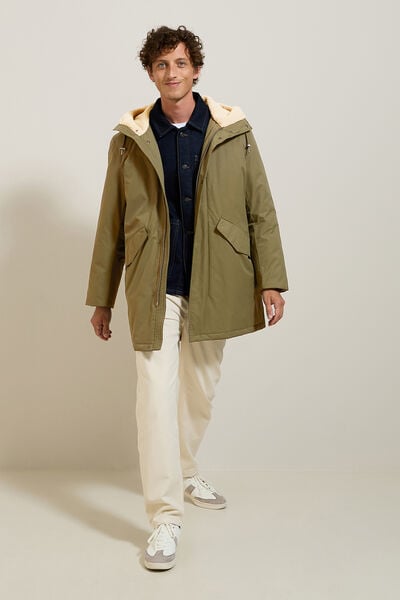 Parka déperlante longue