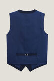 Gilet de costume slim bi-ton