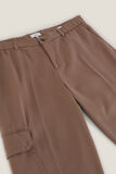 Pantalon cargo coupe relax