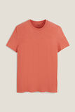 Basic, katoenen T-shirt met ronde hals