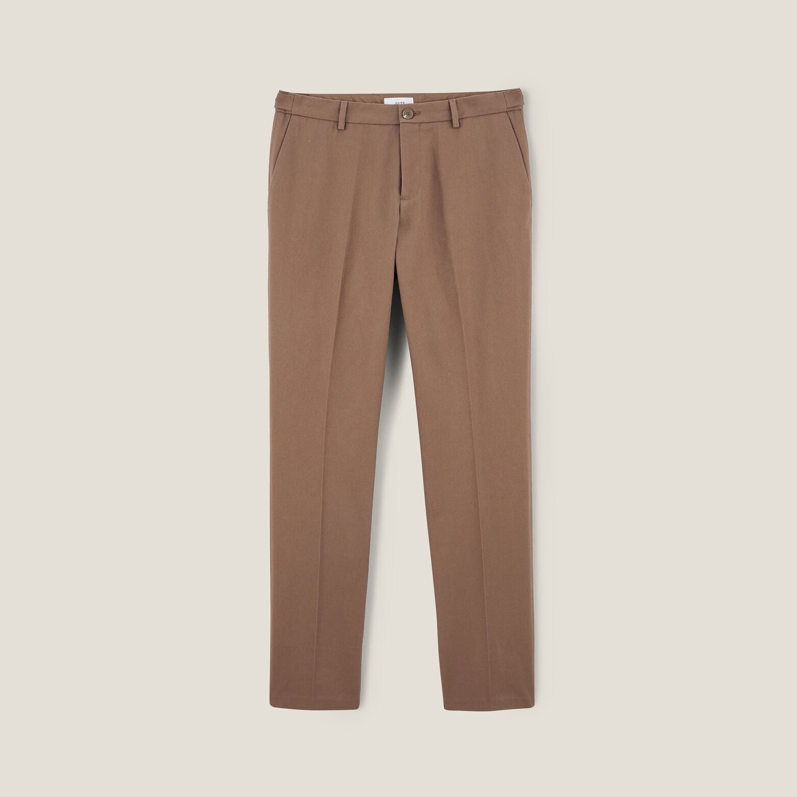 Pantalon regular en twill