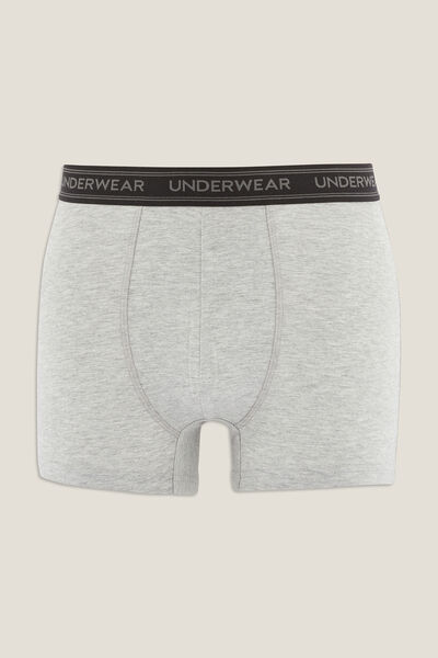 Boxer uni en coton