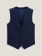 Gilet de costume slim bi-ton