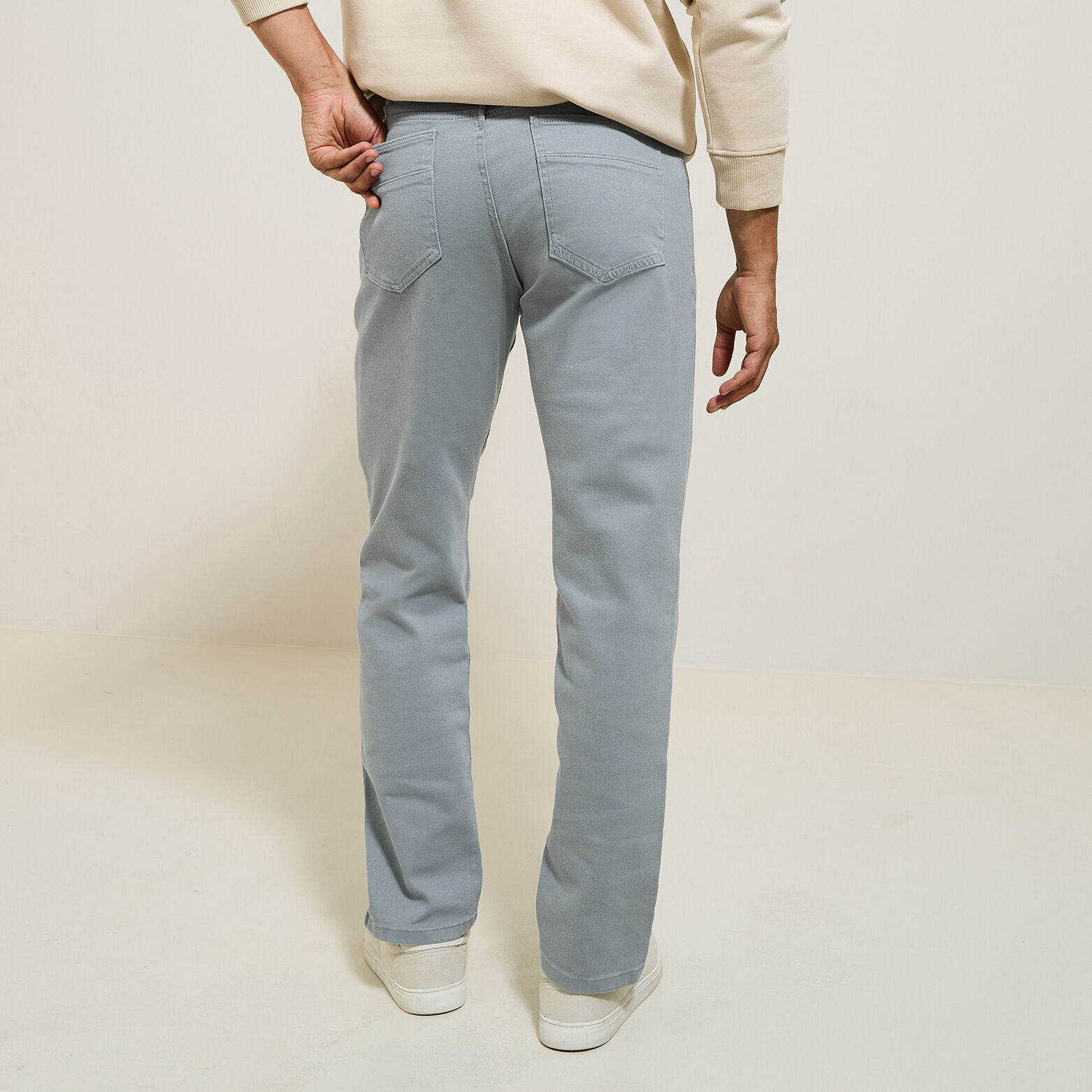 Pantalon regular cinq poches