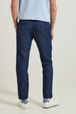 Jean tapered contenant du lin