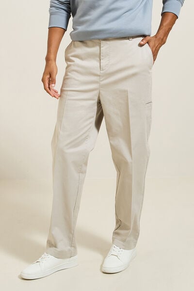 Pantalon large style cargo