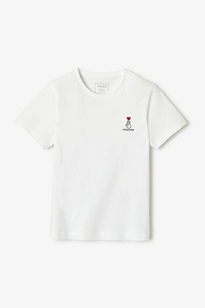 Tee shirt enfant col rond