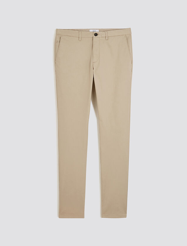 Pantalon chino slim urbain léger