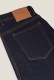 Slim jeans in ruw denim