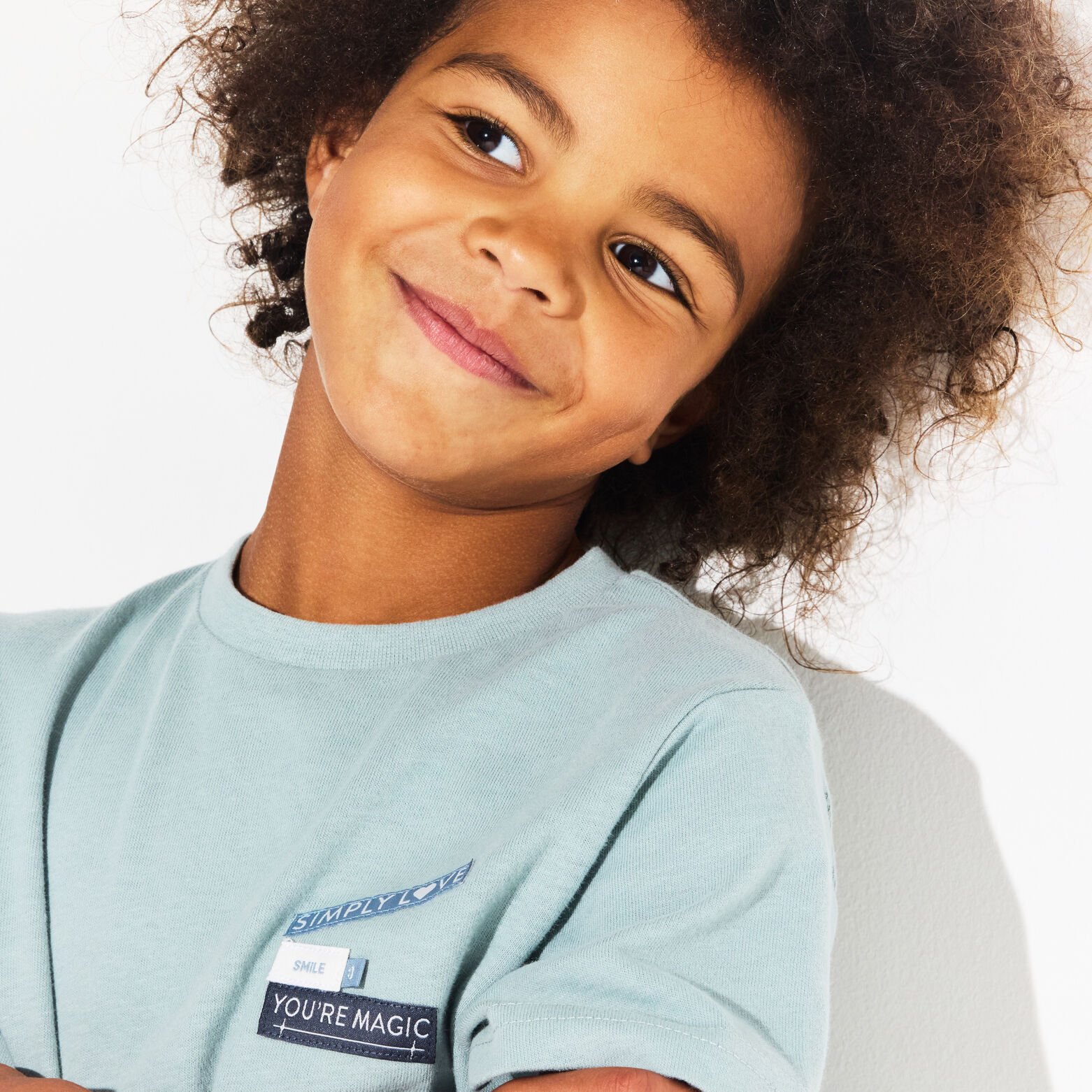 Tee shirt enfant col rond