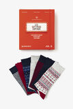 Coffret 7 paires de chaussettes fantaisies