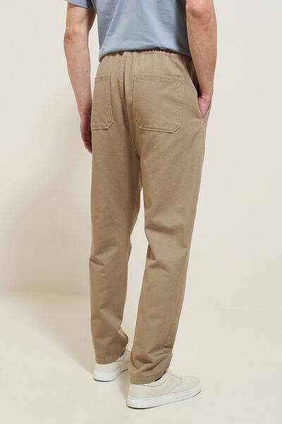 Pantalon jogger contenant du lin