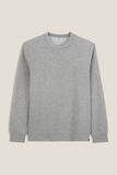 Effen sweater met ronde hals