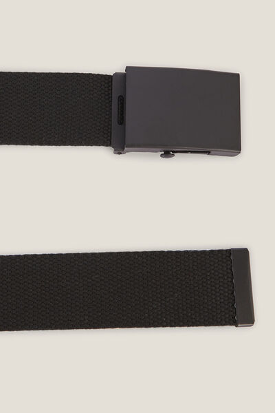 Ceinture sangle avec plaque