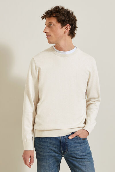 Pull col rond essentiel