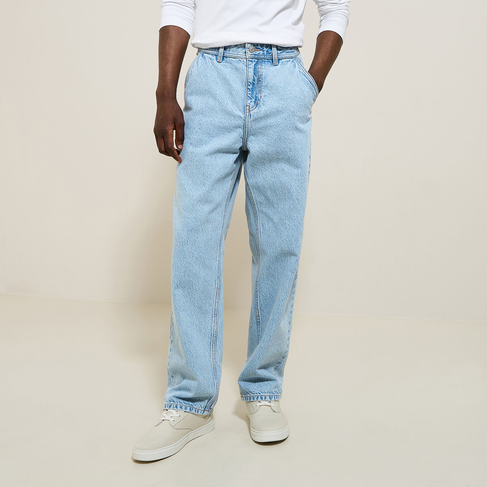 Jean baggy 100% coton