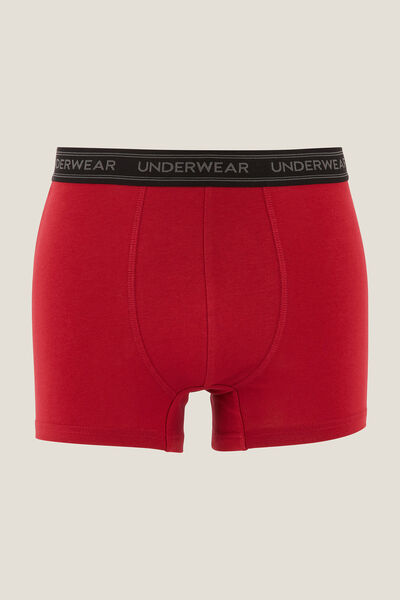 Boxer uni en coton