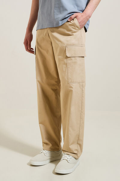 Pantalon cargo matière technique