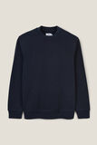 Effen sweater met ronde hals