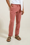 Pantalon en gaze de coton uni