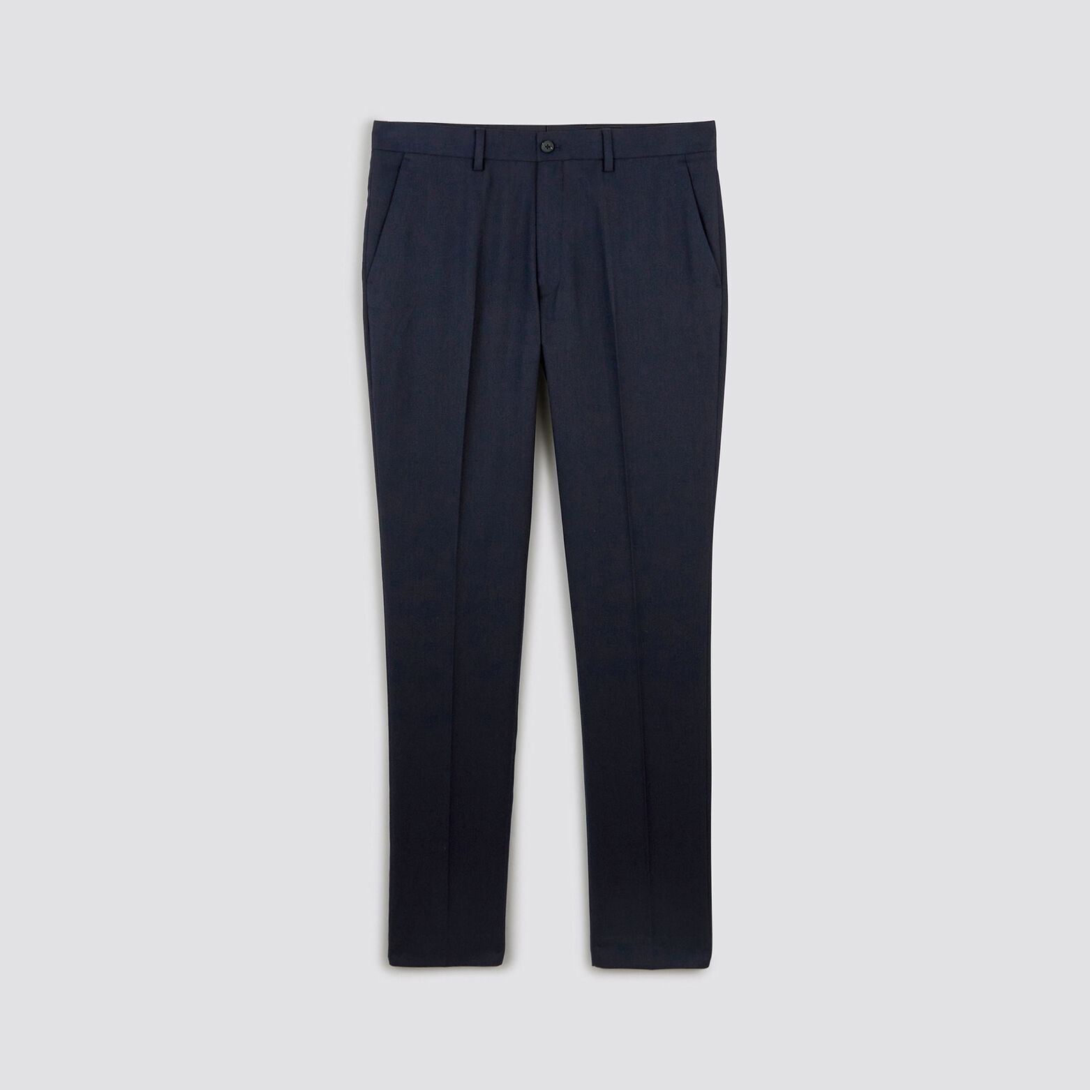 Pantalon de costume uni slim