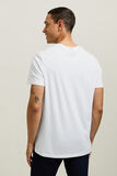 Basic, katoenen T-shirt met ronde hals