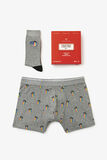 Coffret boxer et chaussettes fantaisies