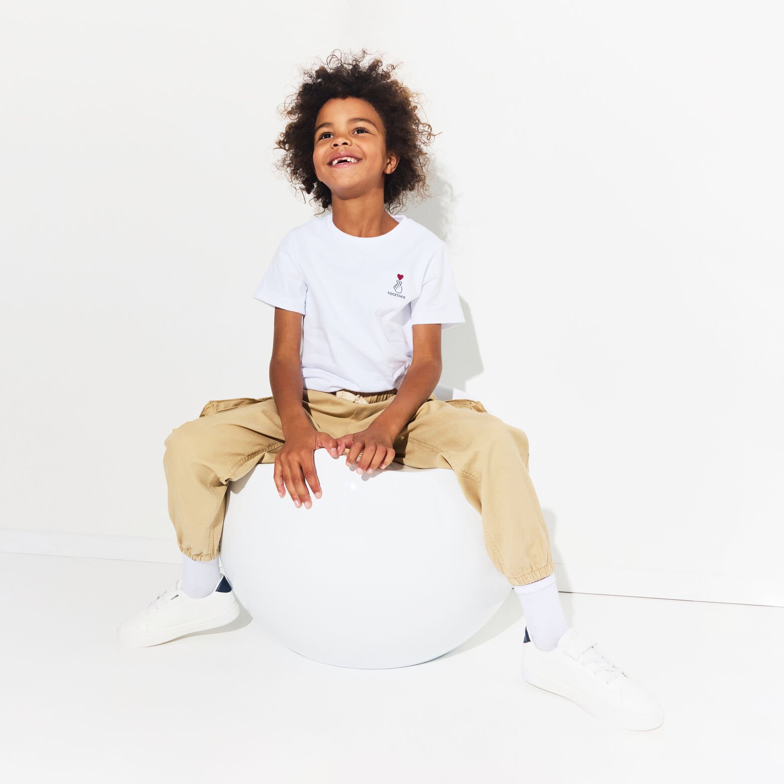 Tee shirt enfant col rond