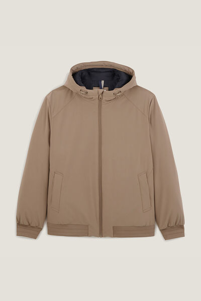 Blouson zippé à capuche