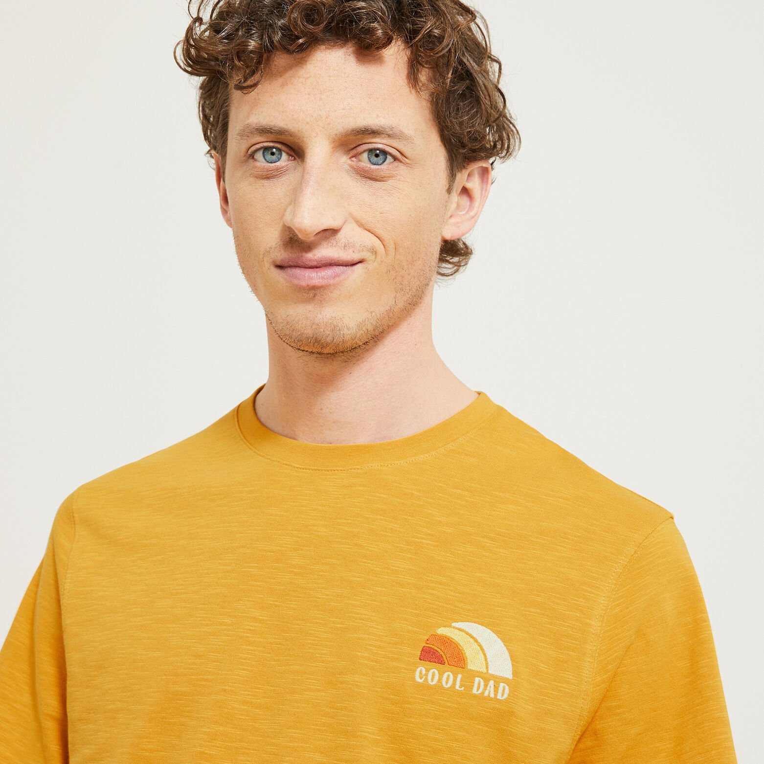 Ensemble tee shirt imprimé - Orange