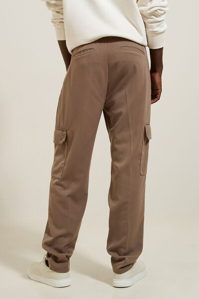 Pantalon cargo coupe relax