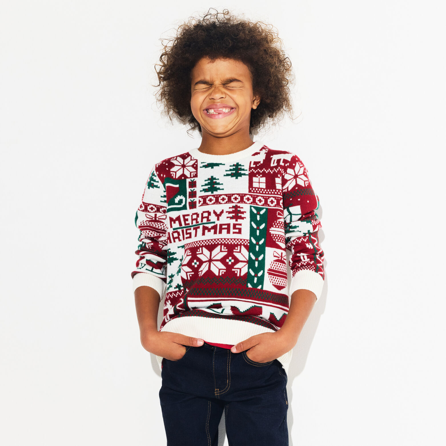 Pull de Noël enfant