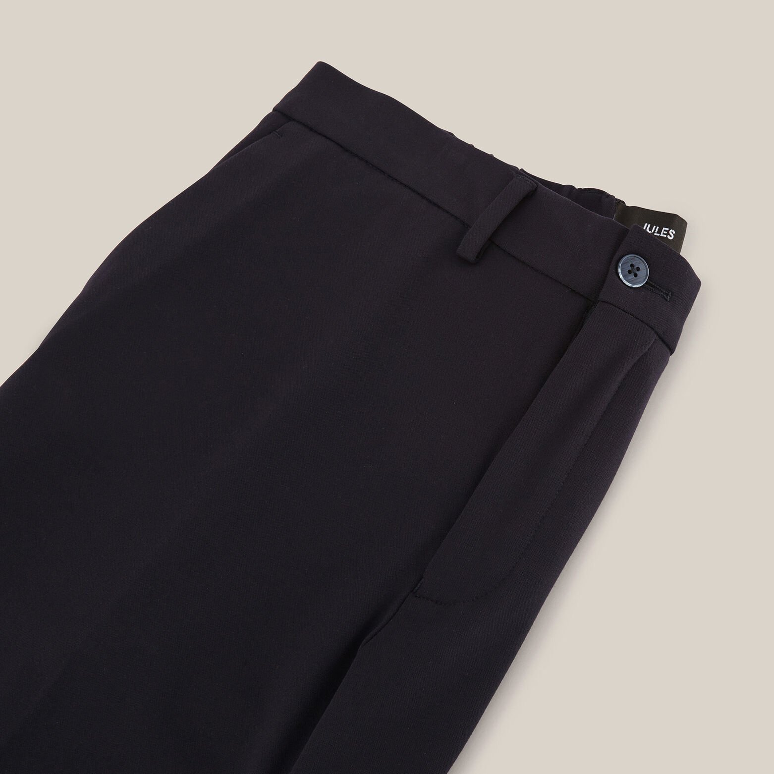 Pantalon de costume slim en maille