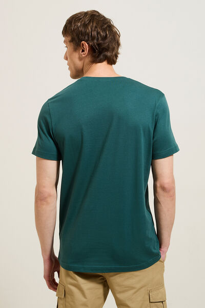 Basic T-shirt met ronde hals