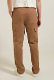 Pantalon cargo droit uni