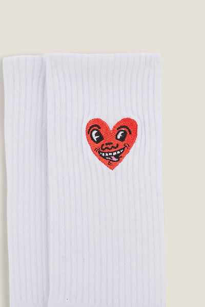 Chaussettes licence Keith Haring