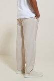 Effen relaxed broek