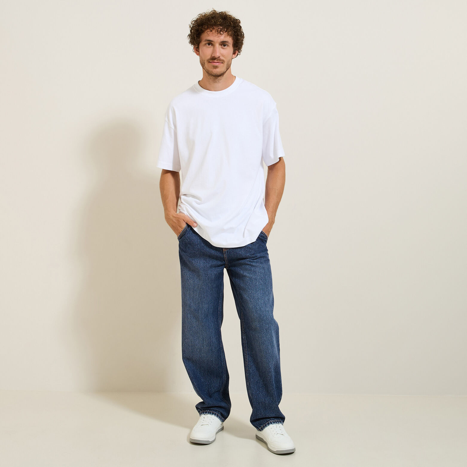 Jean baggy 100% coton