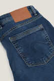 Jean straight 3 longueurs en coton recyclé