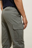 Pantalon cargo uni