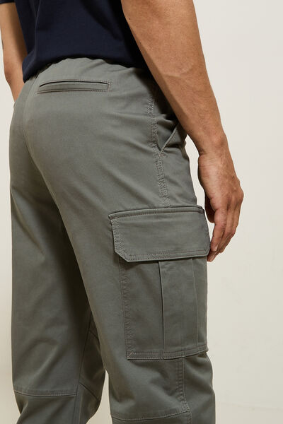 Pantalon cargo uni