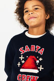 Pull de Noël "santa crew" enfant