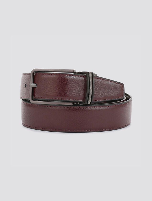 Ceinture réversible à boucle