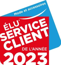 «Élu Service Client de l’Année 2023» dans la catégorie Mode et accessoires