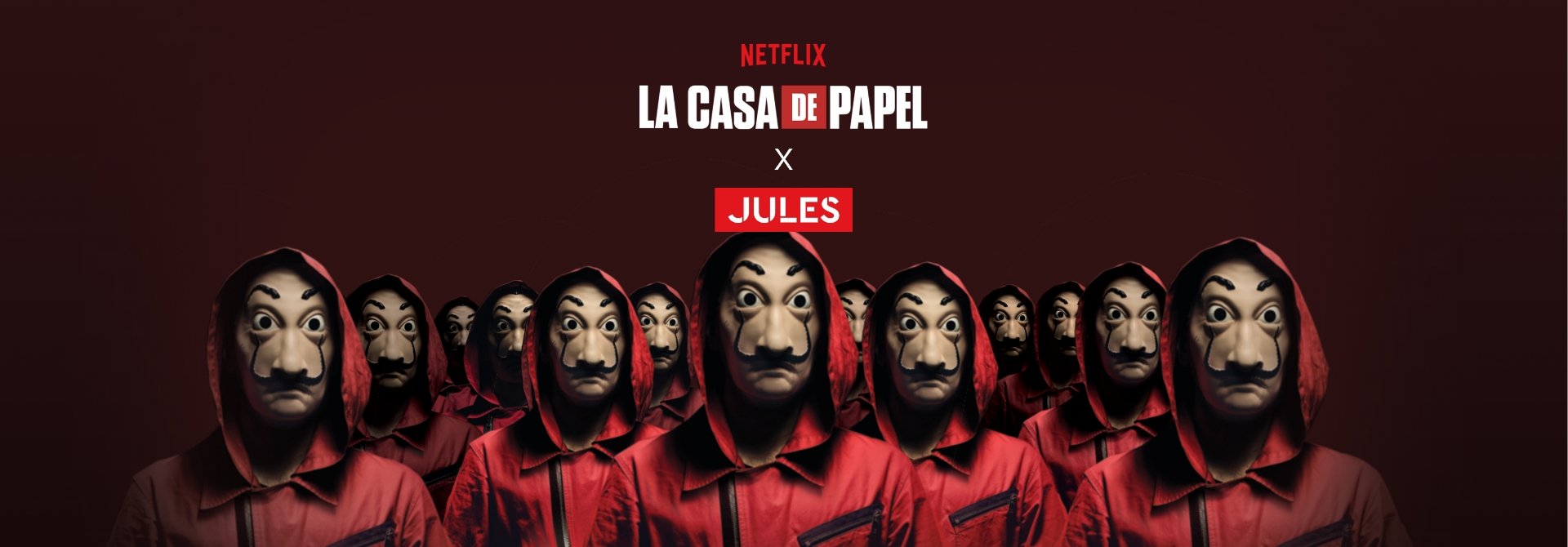 Netflix : La casa de papel X Jules