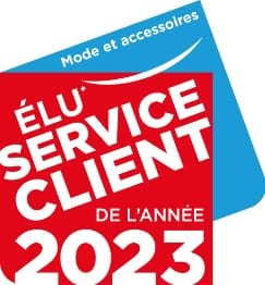 «Élu Service Client de l'Année 2023» dans la catégorie Mode et accessoires