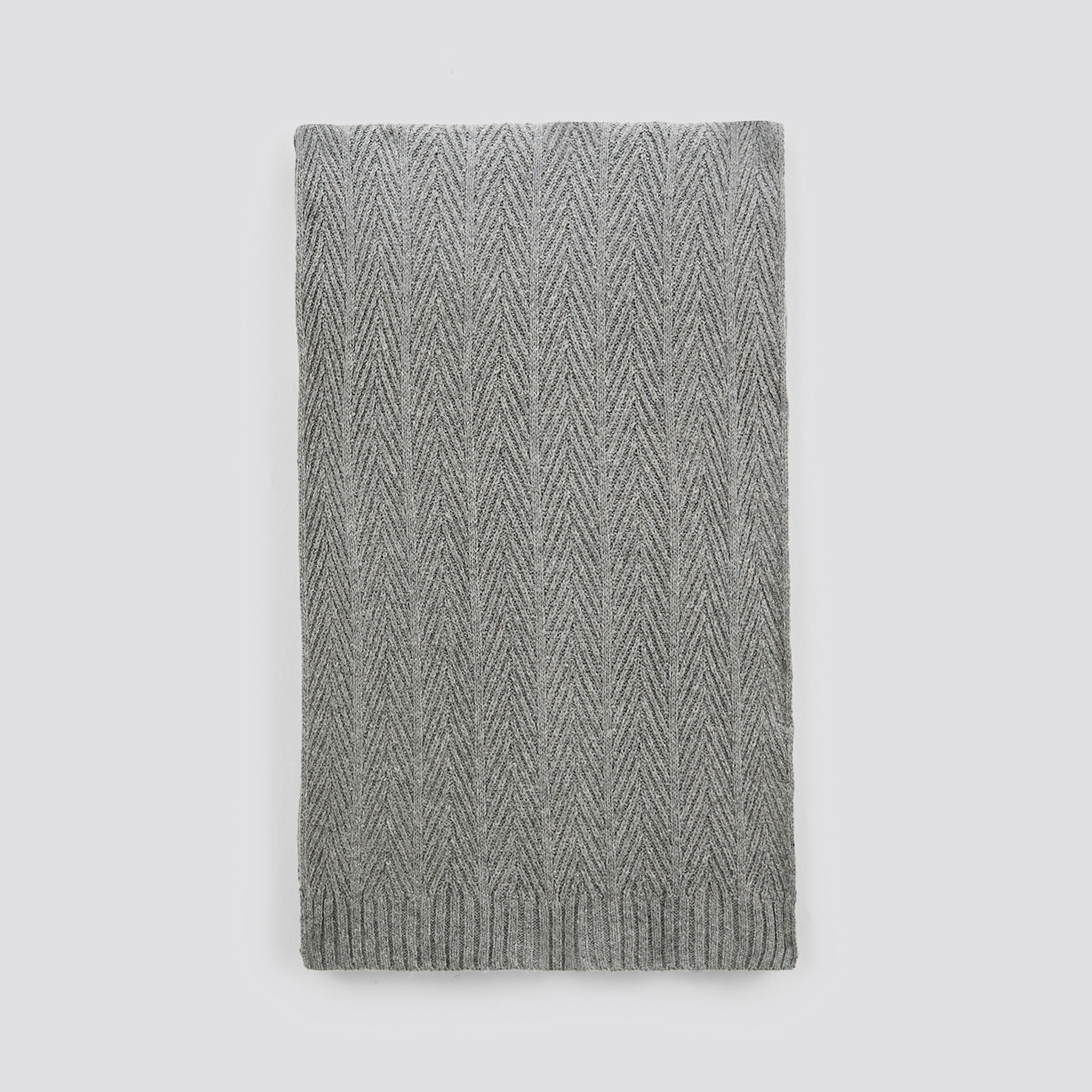 Écharpe contenant de la laine Gris T.U. 55% Polyester, 35% Acrylique, 10% Laine Homme