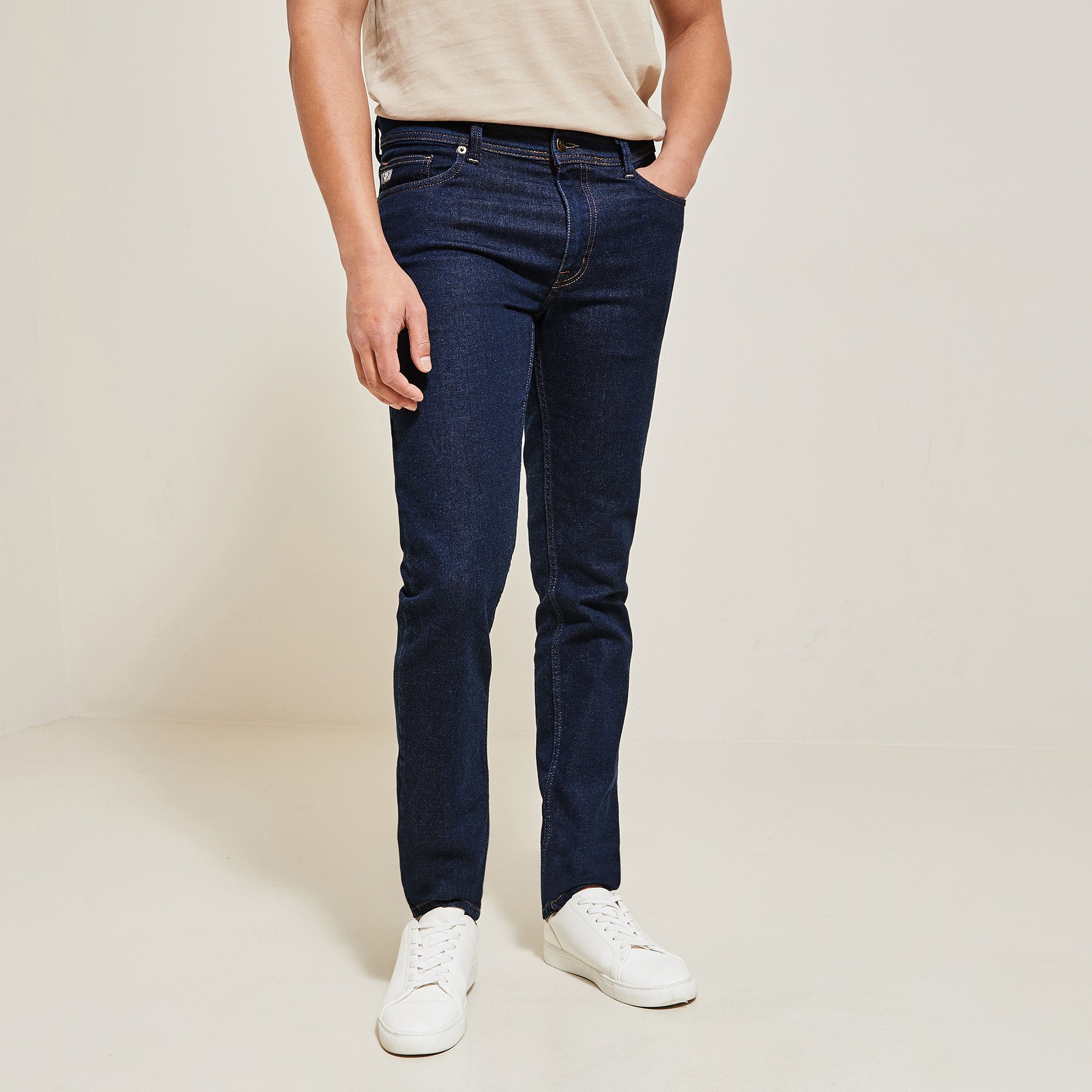 Jean straight cinq neuf édition n°3 Made in France Bleu 36 96% Coton, 4% Elasthanne Homme
